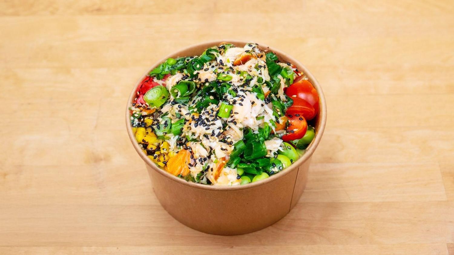 The Roast-Smoked Salmon Poke Bowl