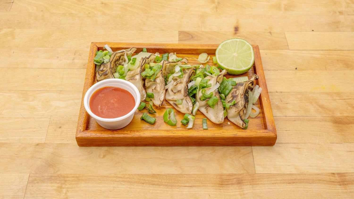 Grilled Prawn Gyoza