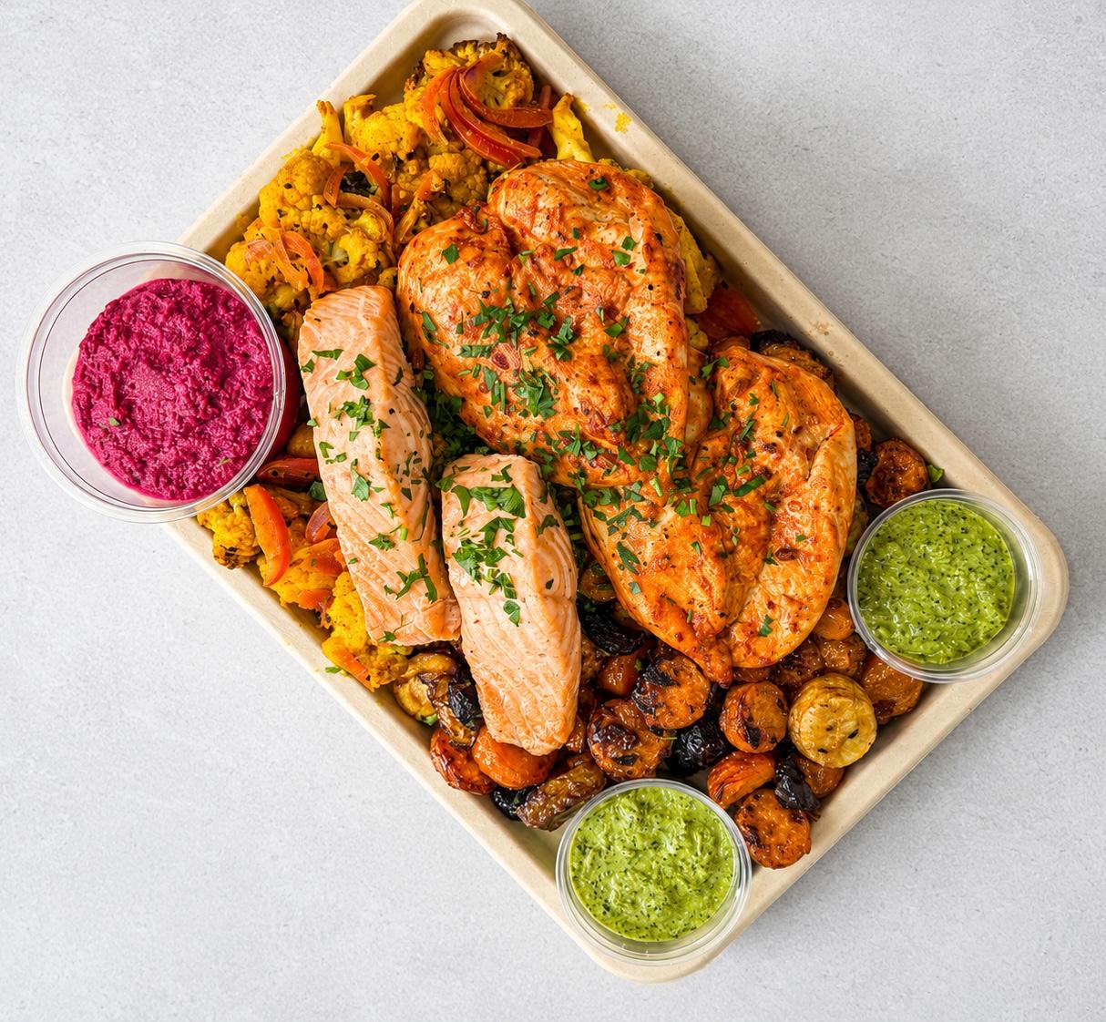 The Rainbow Platter
