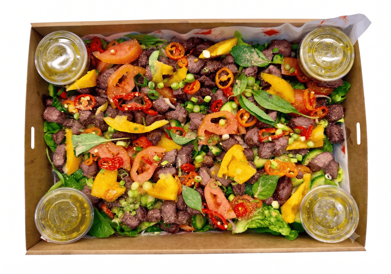 Crying Tiger Thai Beef Salad Platter  (Small)