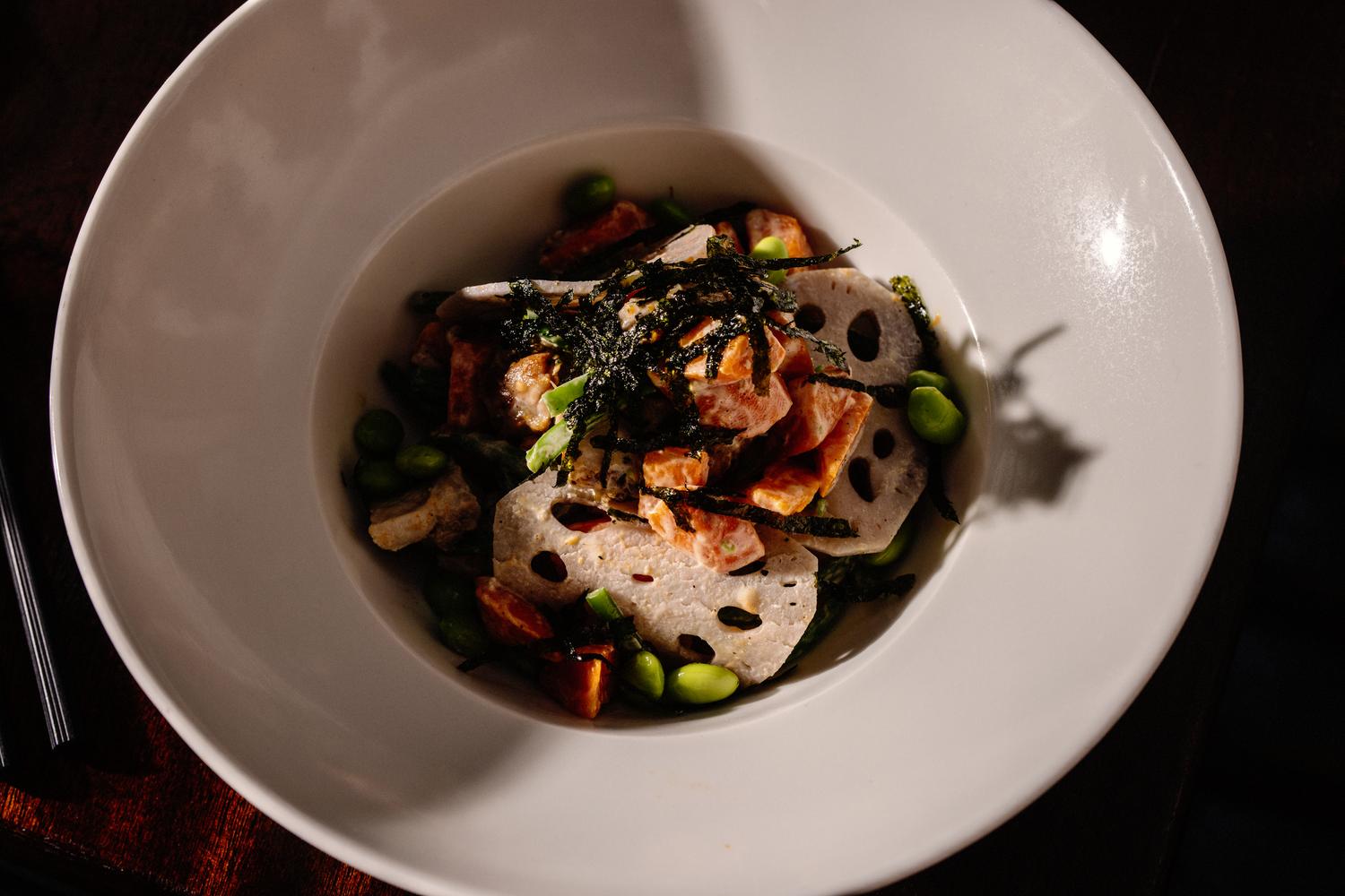 Renkon Goma Salad 