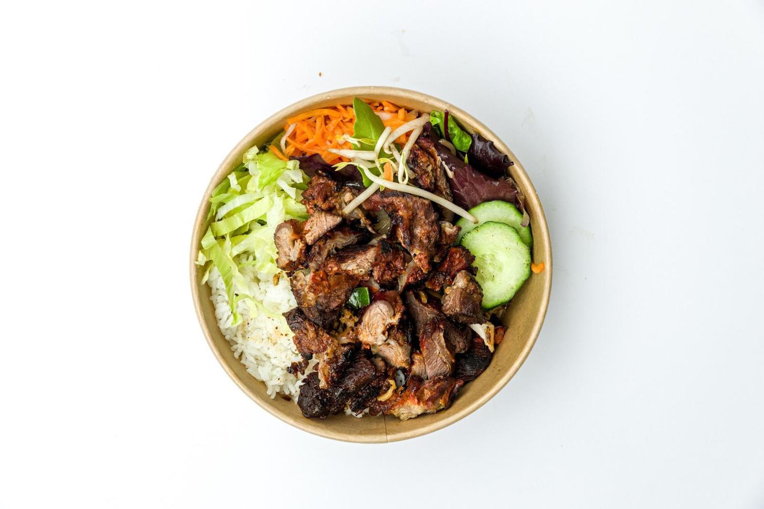Yummy Grilled Lamb & Rice