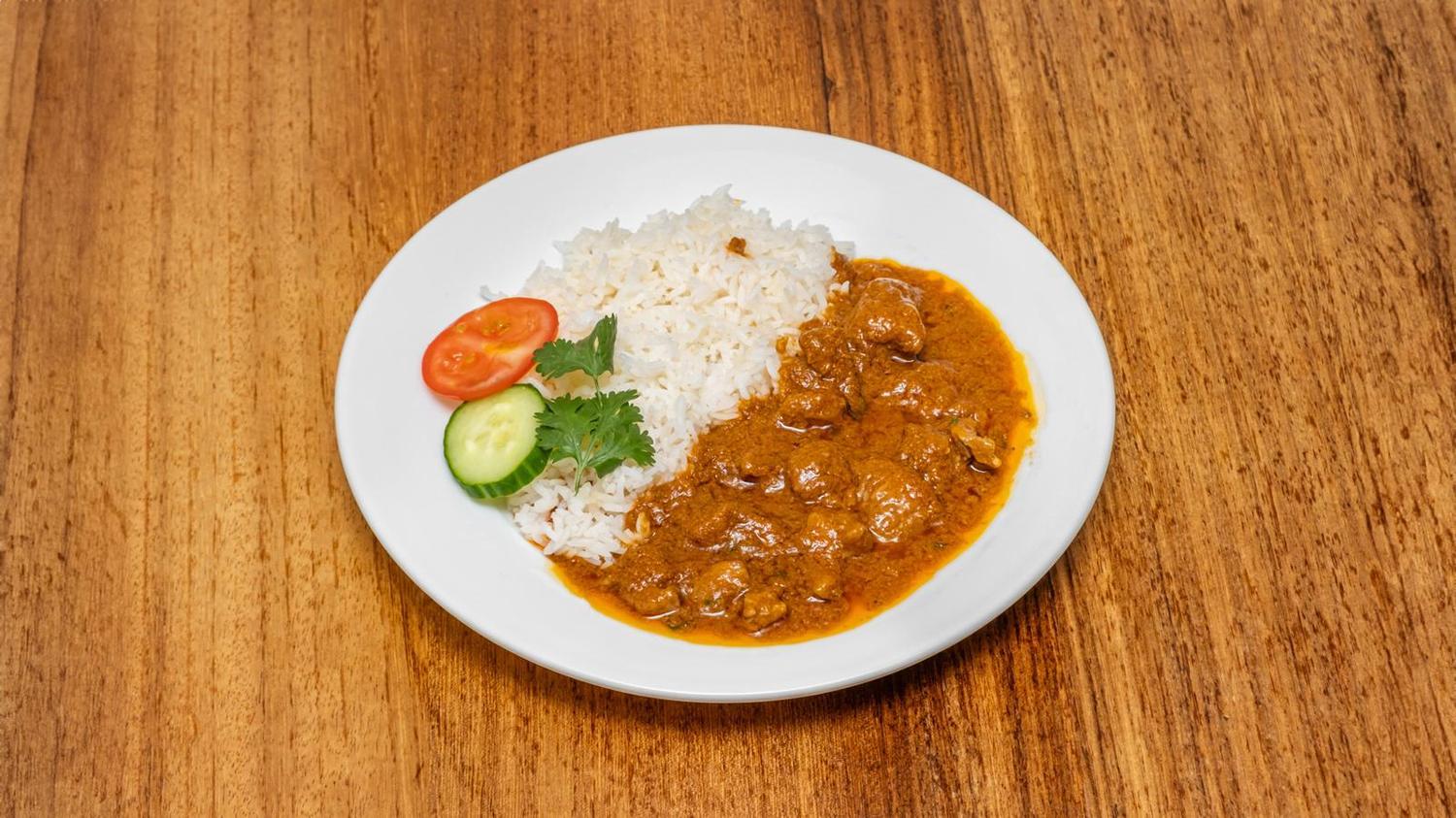 Lamb Curry with Rice
