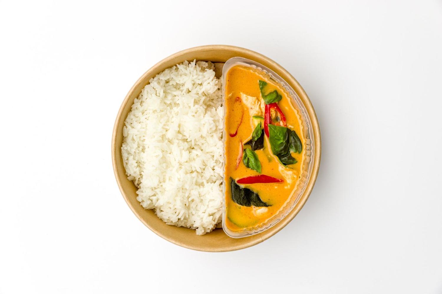 Panang Curry with Rice
