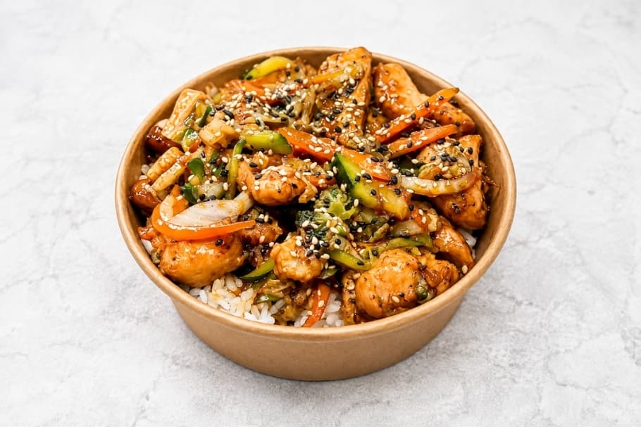 Chicken Teriyaki Rice Bowl