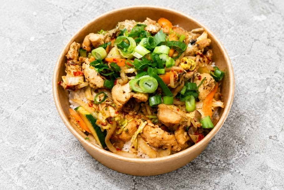 Chicken Thai Rice Bowl