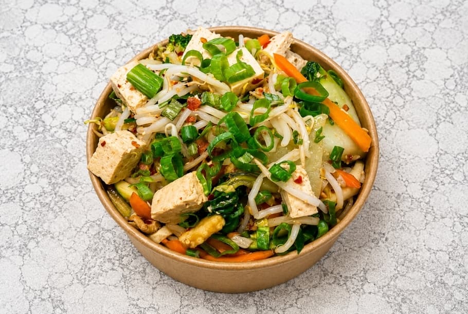 Vegetables Thai Rice Bowl
