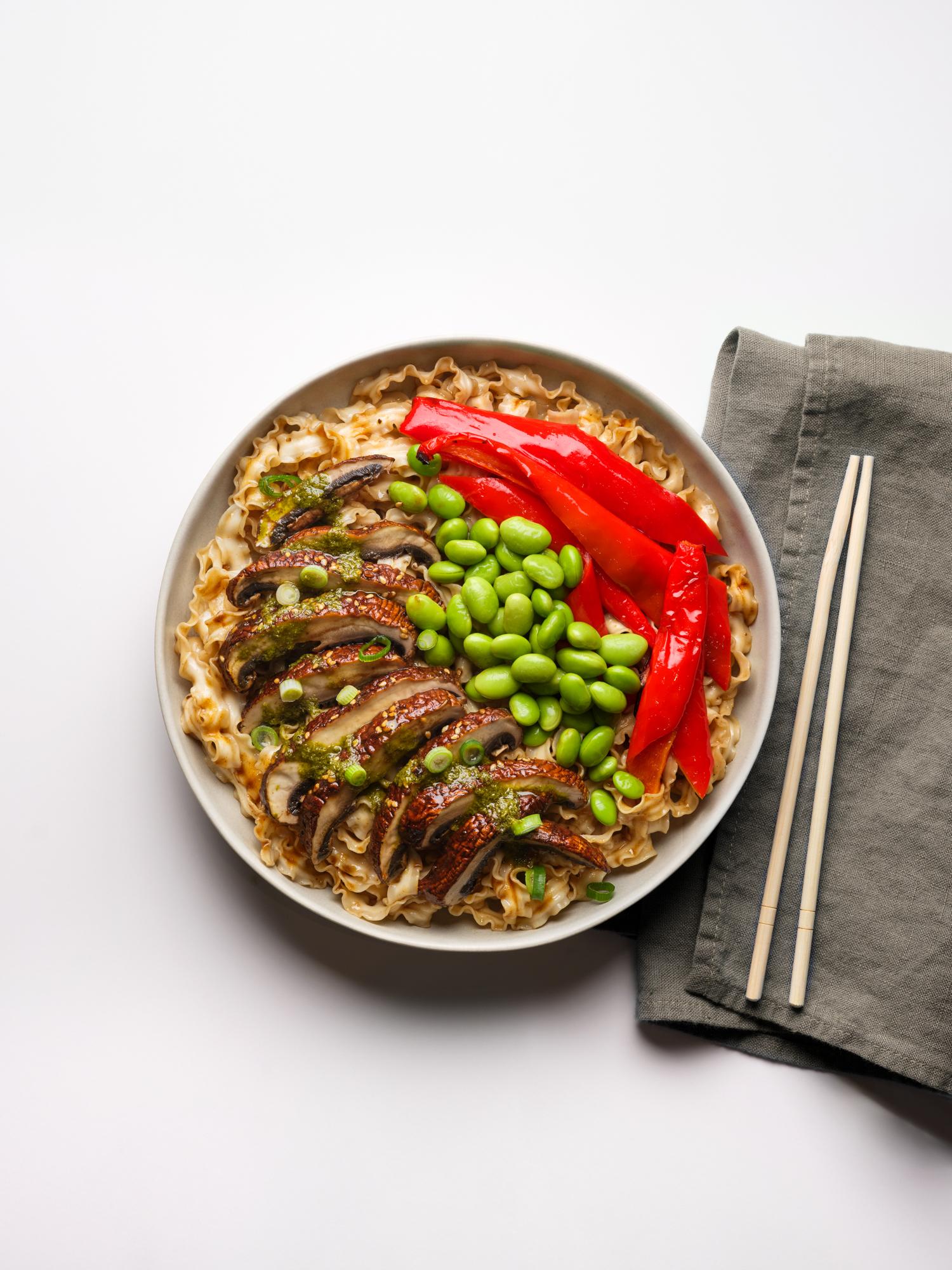 Portobello Mushroom Noodles