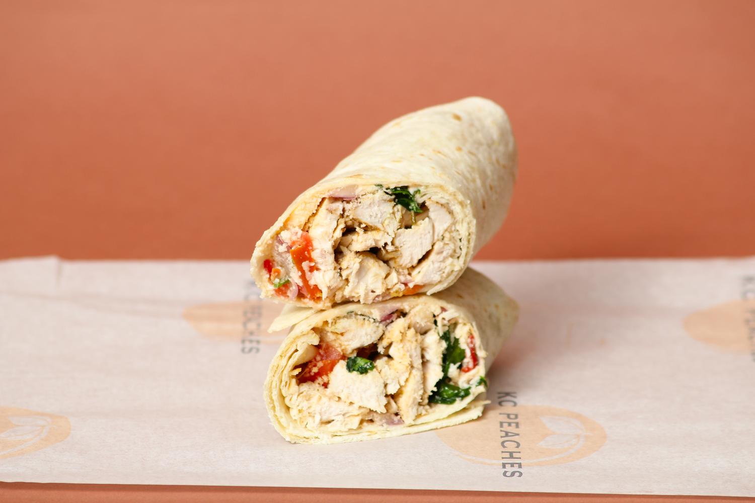 Cajun Chicken Wrap