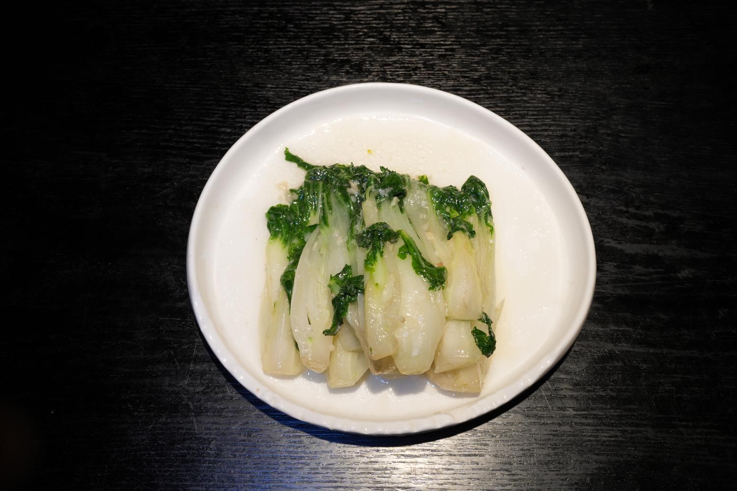 Vegan Stir-Fried Pak Choi