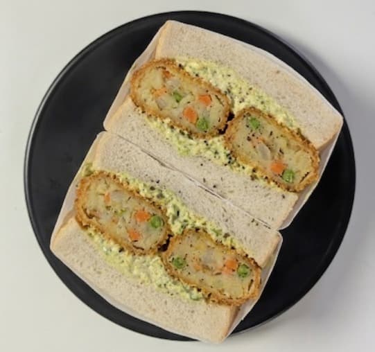 Vegan Croquette Sando