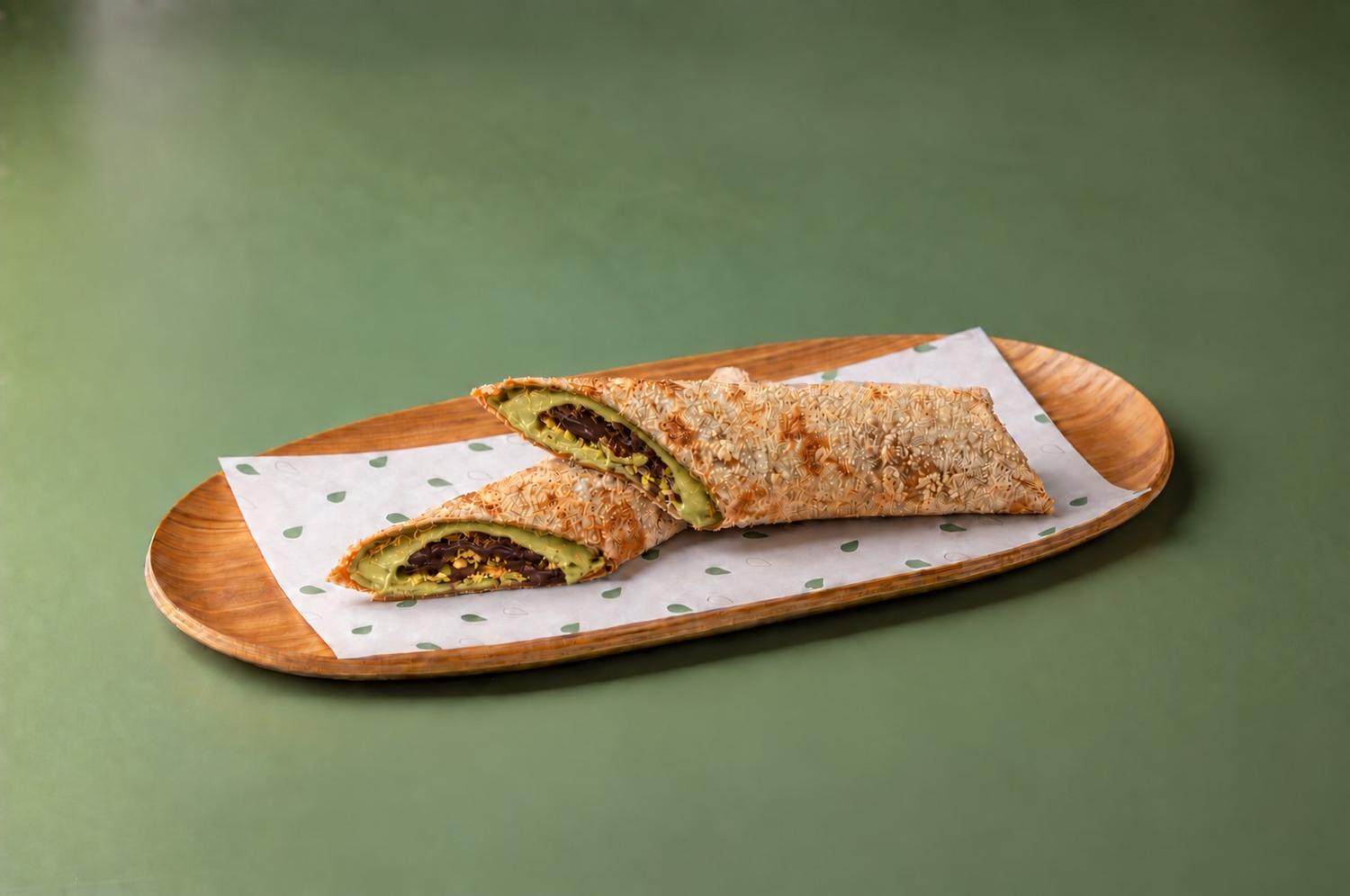 Pistachio Chocolate Wrap 