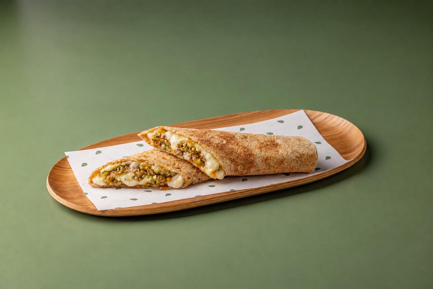 Halloumi & Honey Wrap
