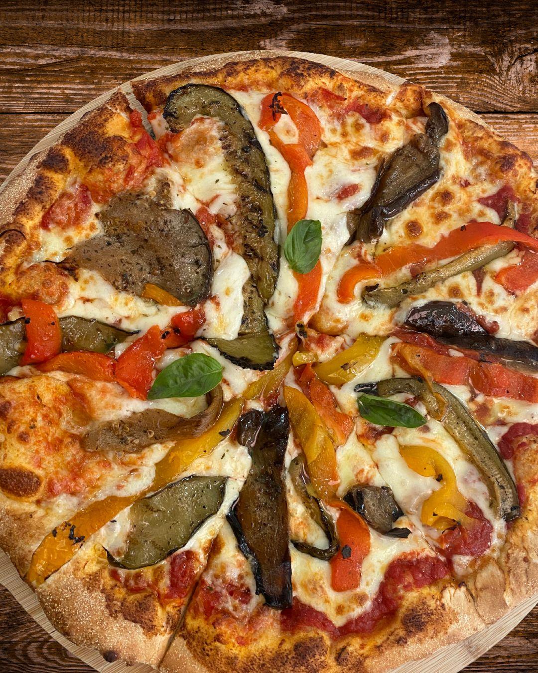 Roasted Vegetables Pizza