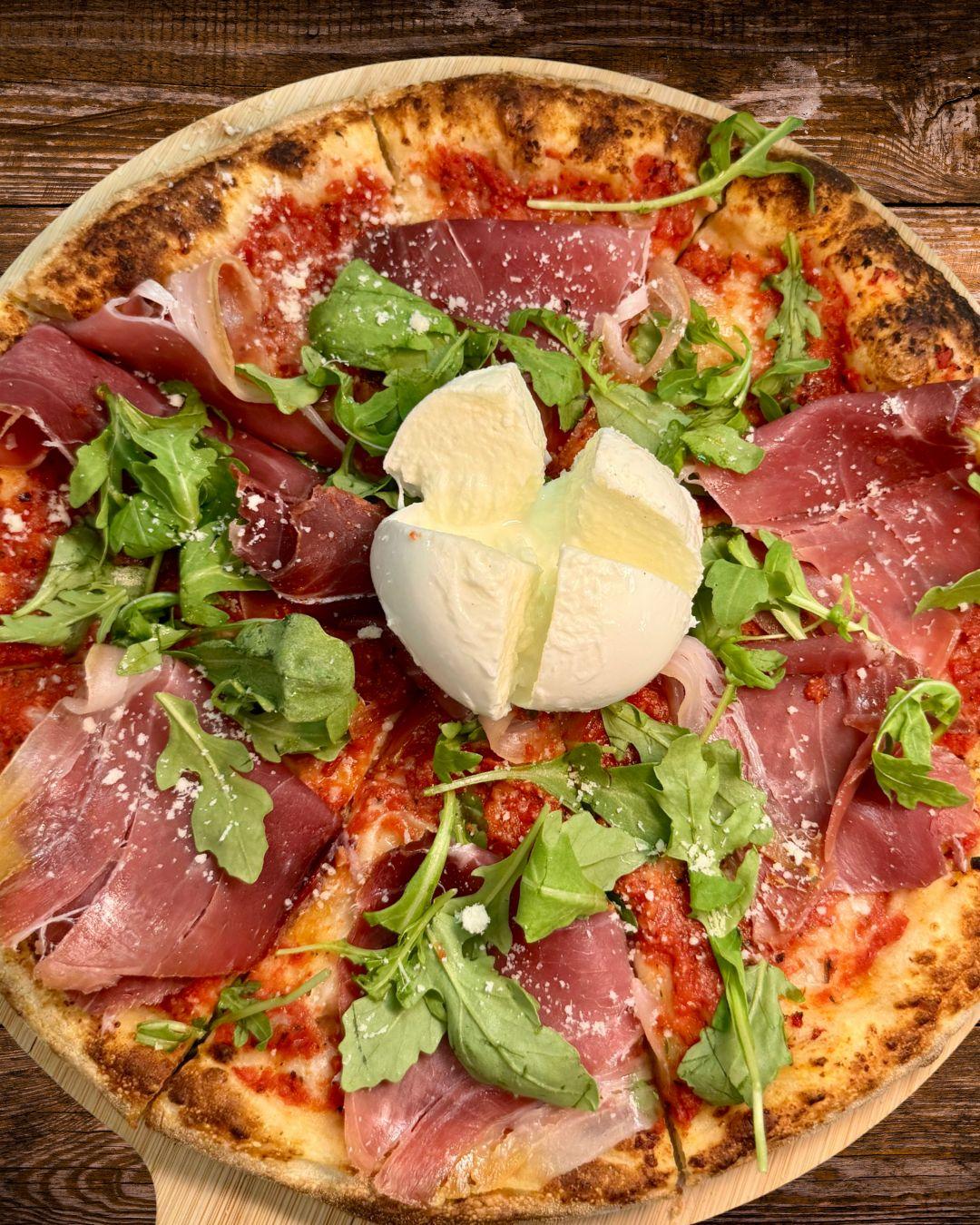 Parma Burrata Pizza