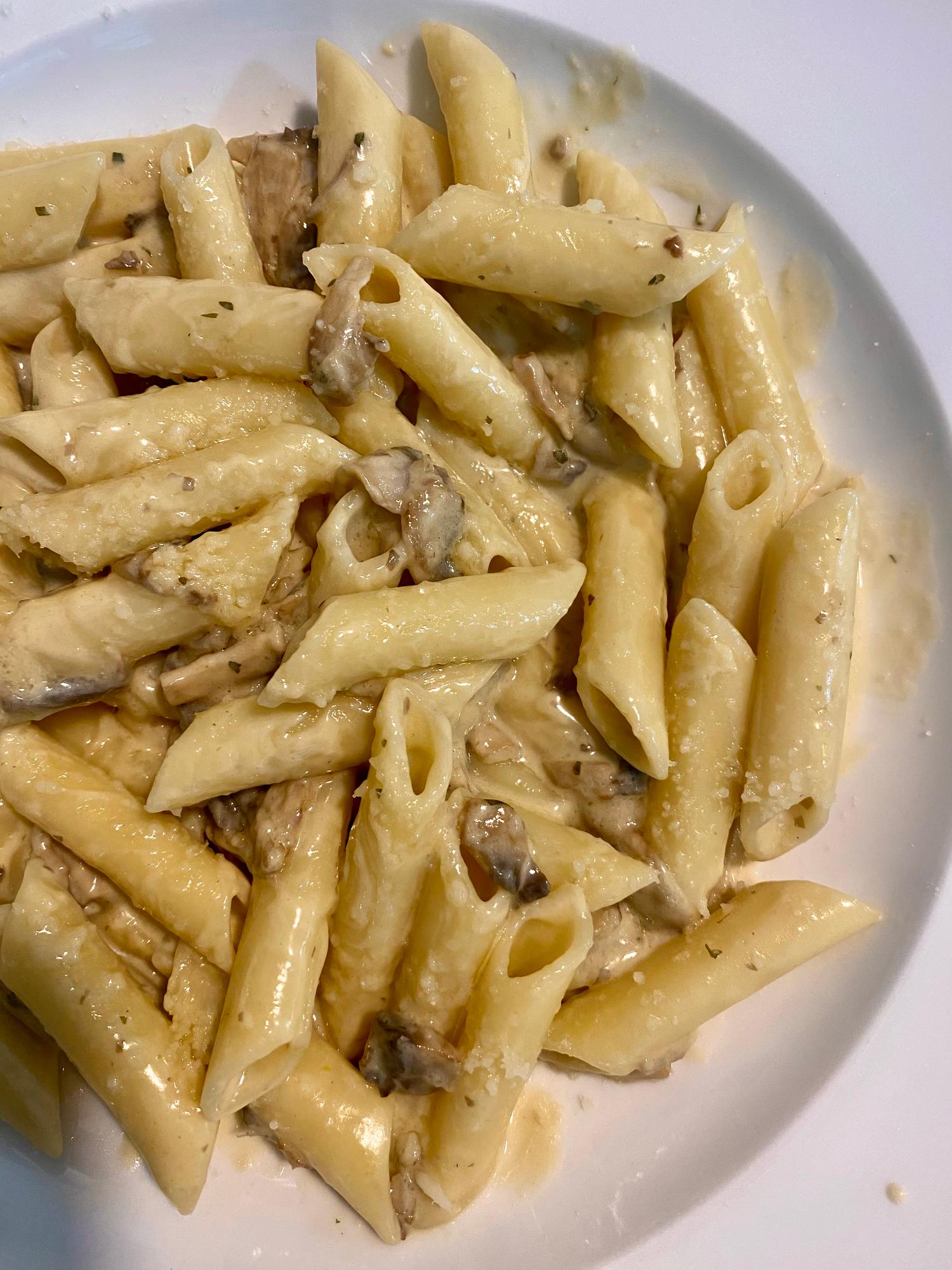 Creamy Mushrooms Pasta