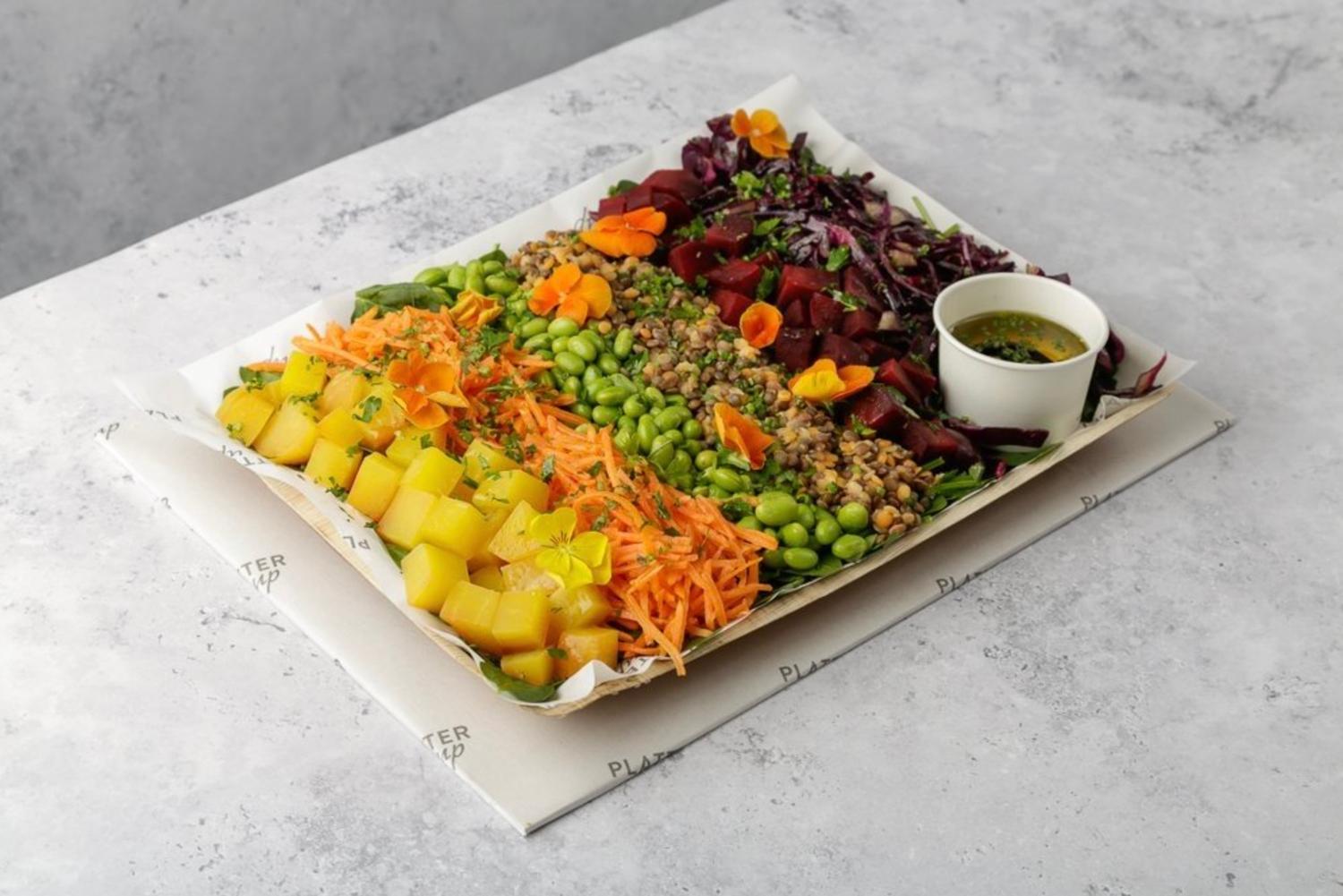 Vegan High Fibre, High Protein Salad - Feeds 8