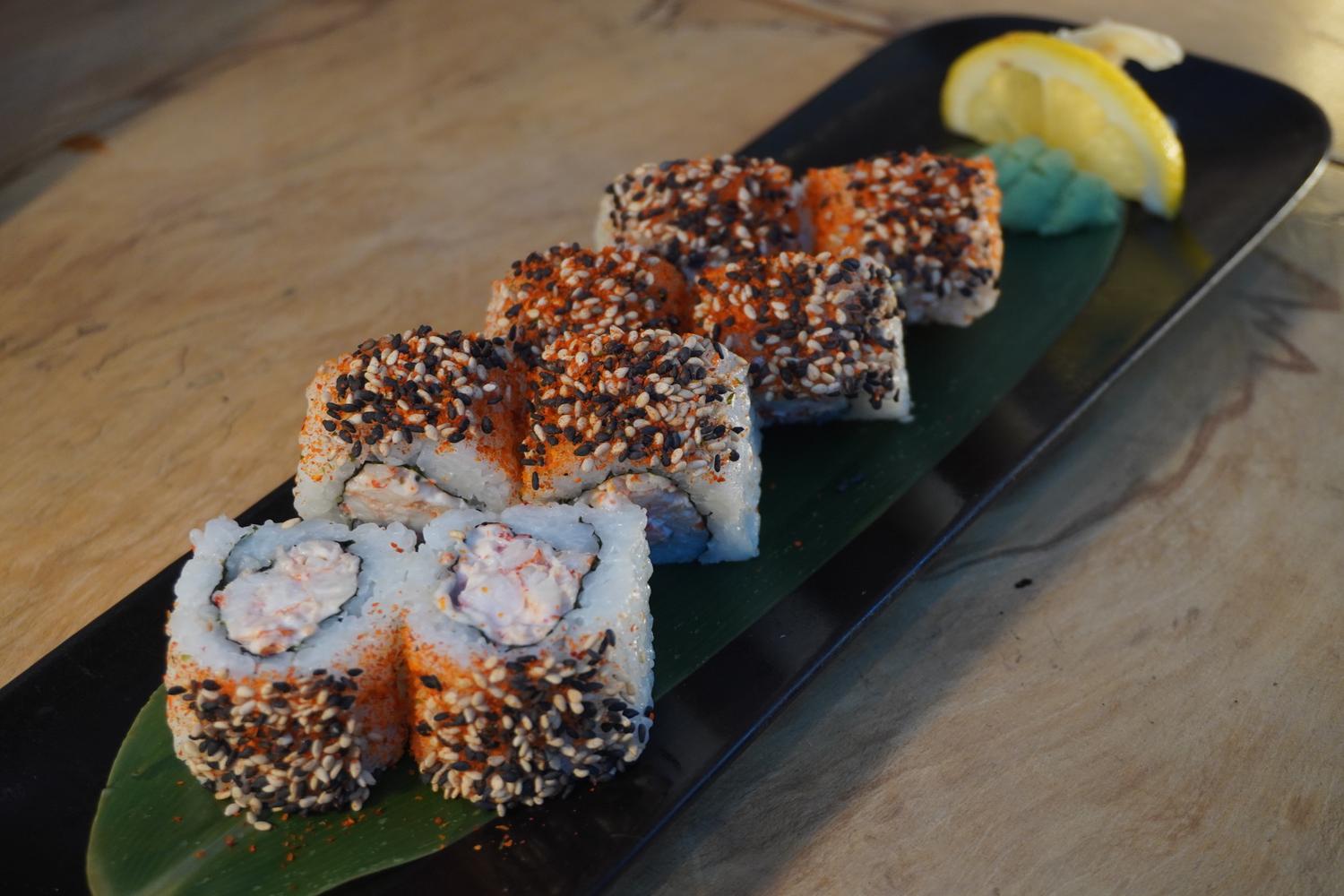 Spicy Zarigani Norimaki