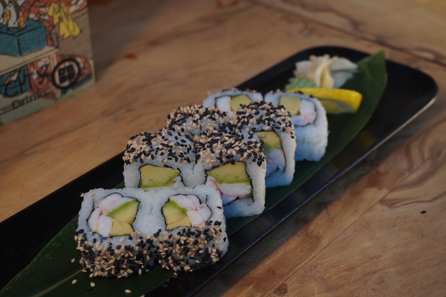 King Ebi Avocado Norimaki