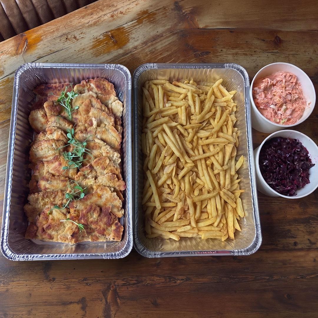 Pan-Fried Breaded Chicken