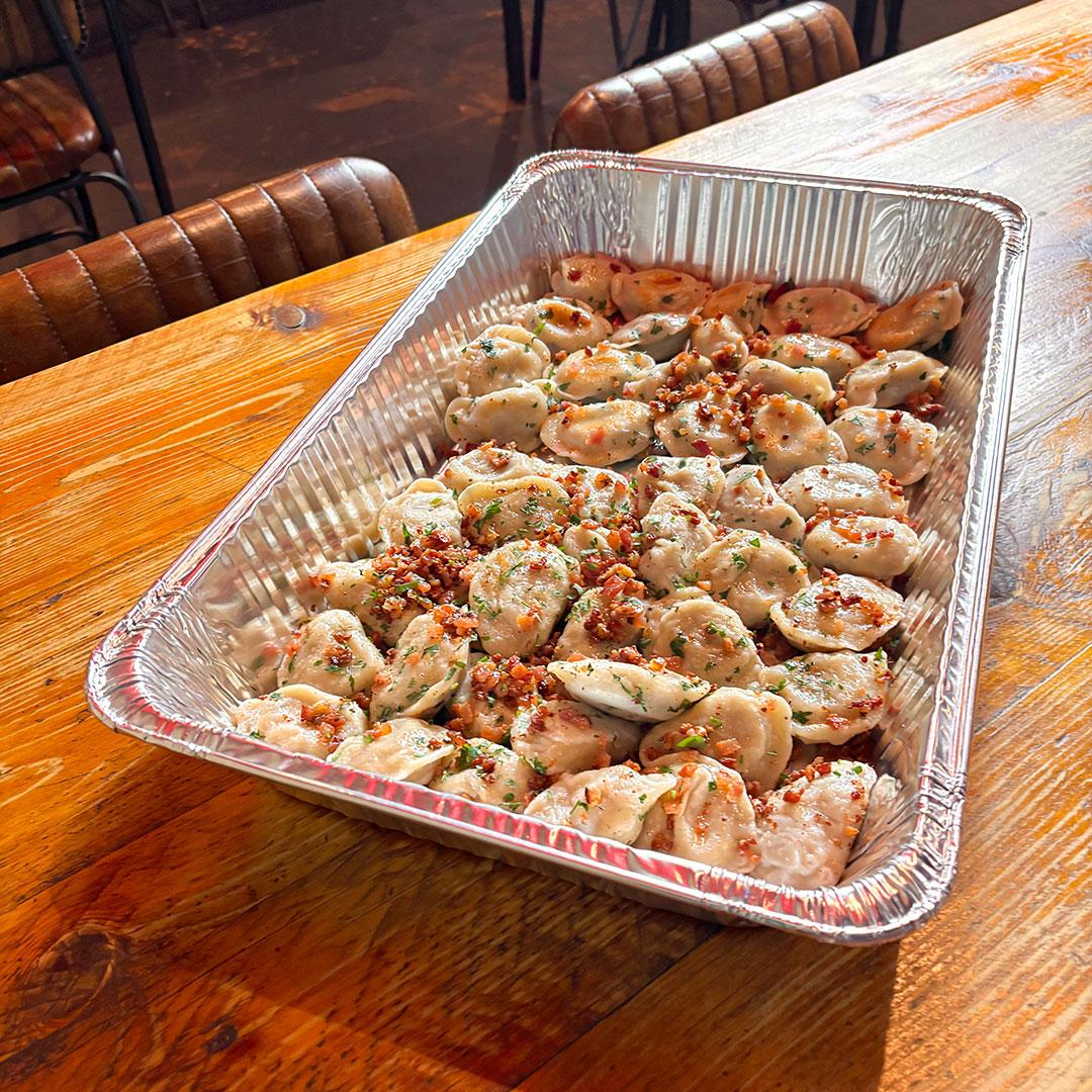 Pierogi GOAT CHEESE- Stuffed Dumplings