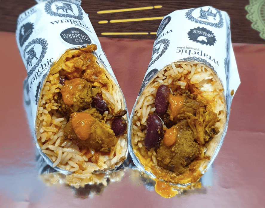 Chicken Methi Burrito (Large)