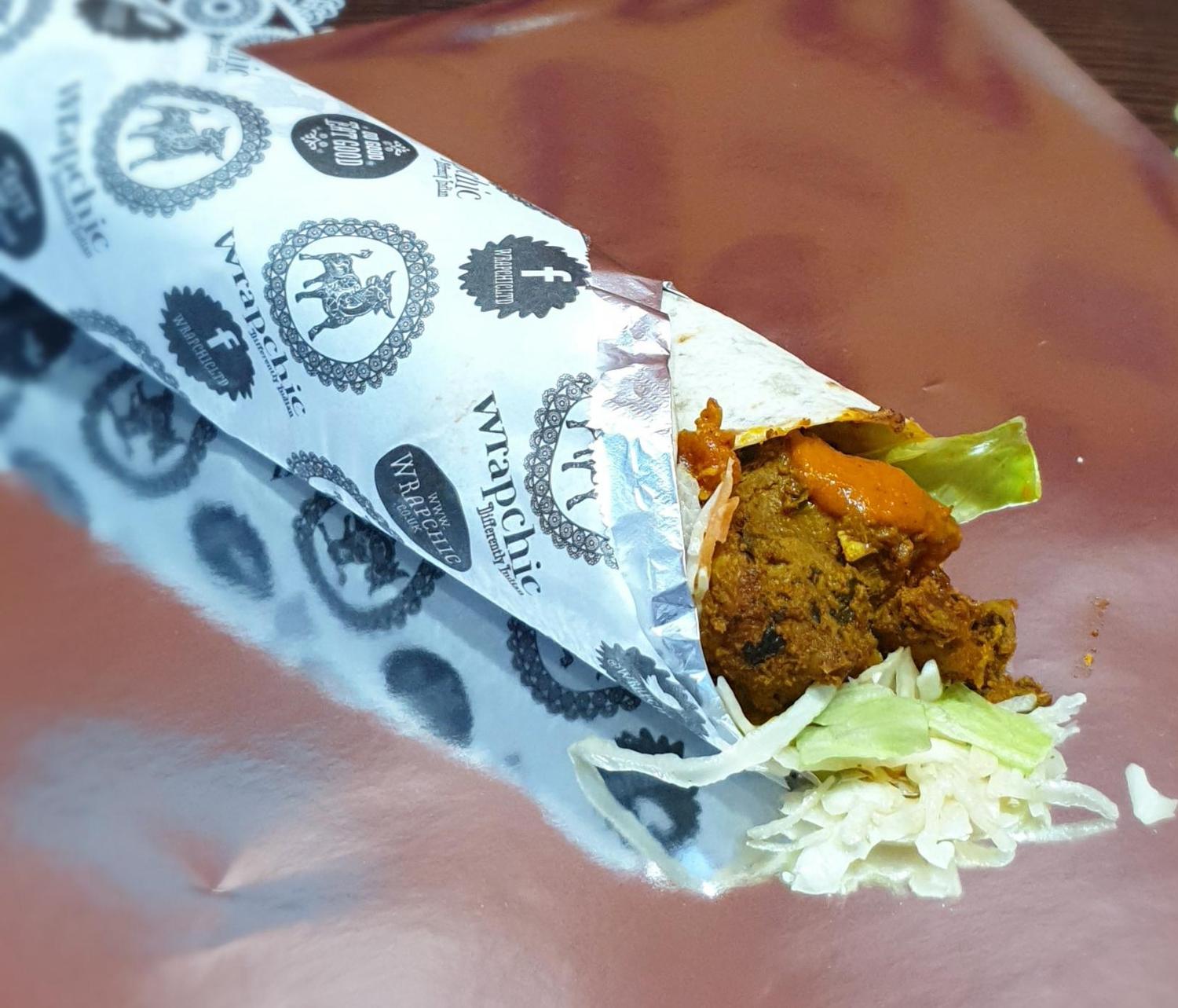 Chicken Bhuna Wrap