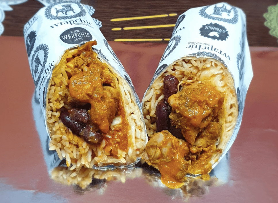 Chicken Tikka Burrito (Large)