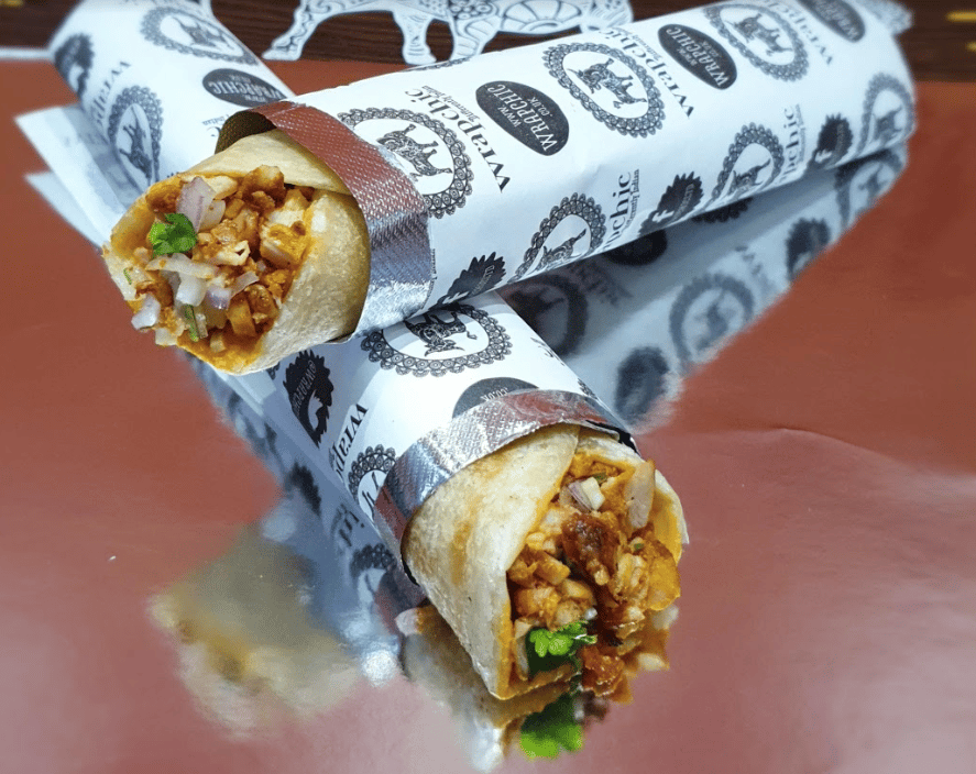 Chicken Tikka Paratha