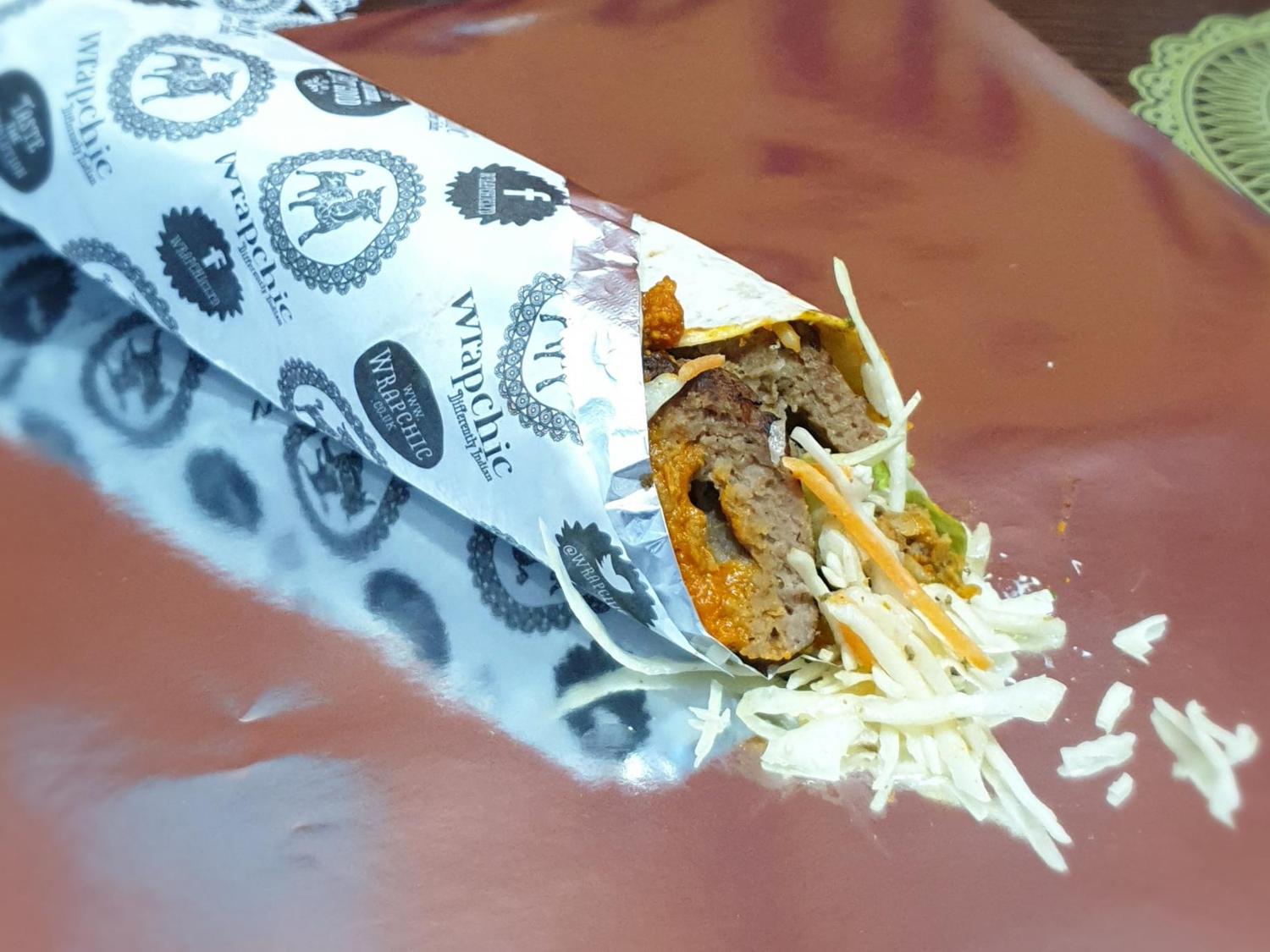 Seekh Kebab Wrap