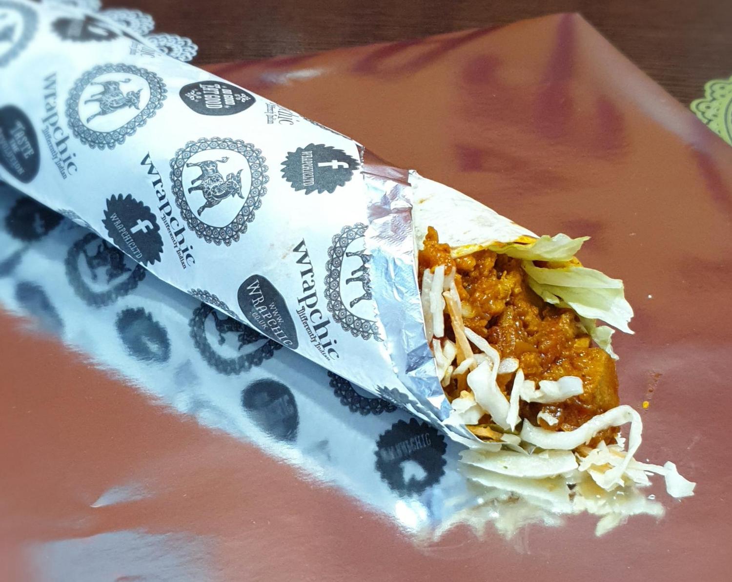 Veg Paneer Masala Wrap