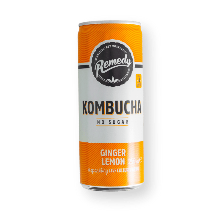 Remedy Ginger & Lemon Kombucha