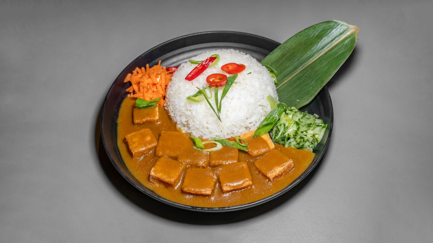 Tofu Katsu Curry (ve)