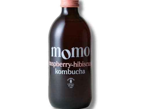 Momo Kombucha Raspberry-Hibiscus