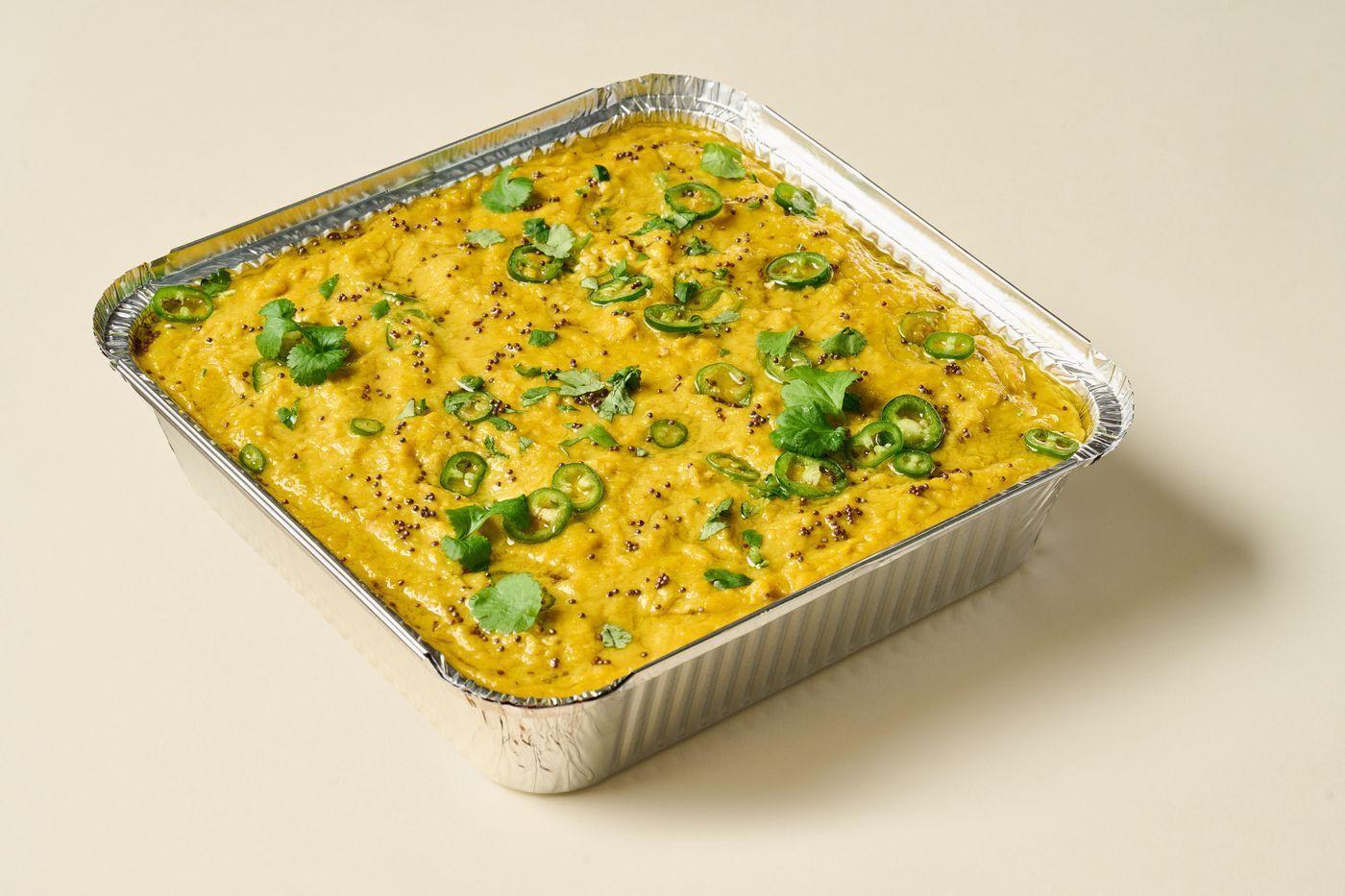 Turmeric Coconut Dal Platter