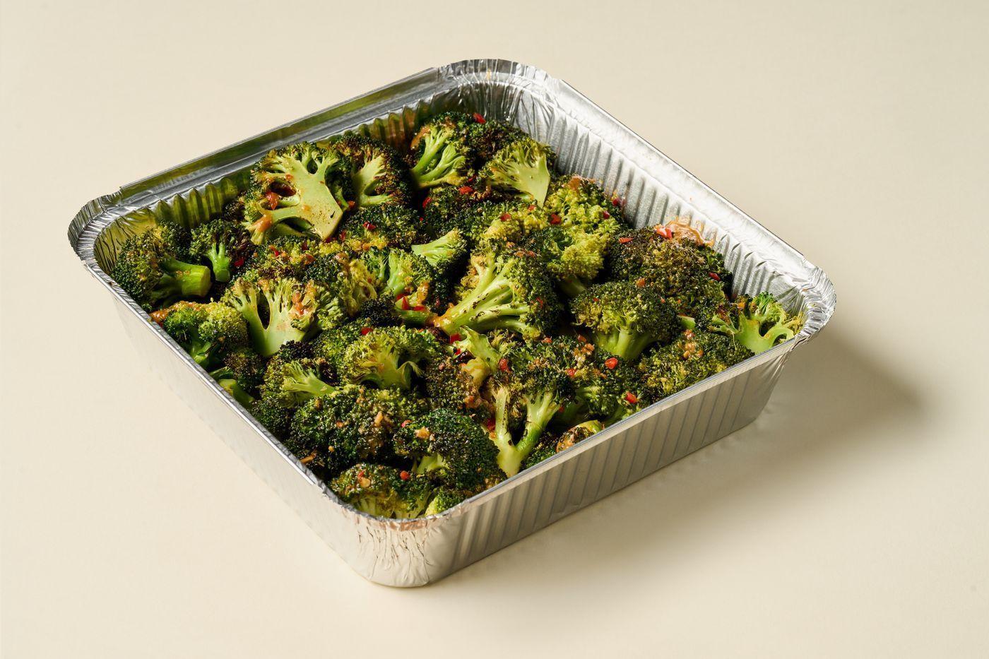 Charred Tamarind Broccoli Platter