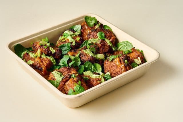 Chickpea Chaat Platter