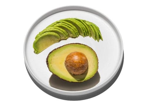 Sliced Half Avocado