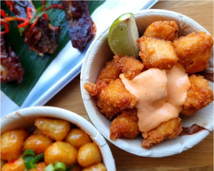 Mixed Asian Tapas Platter