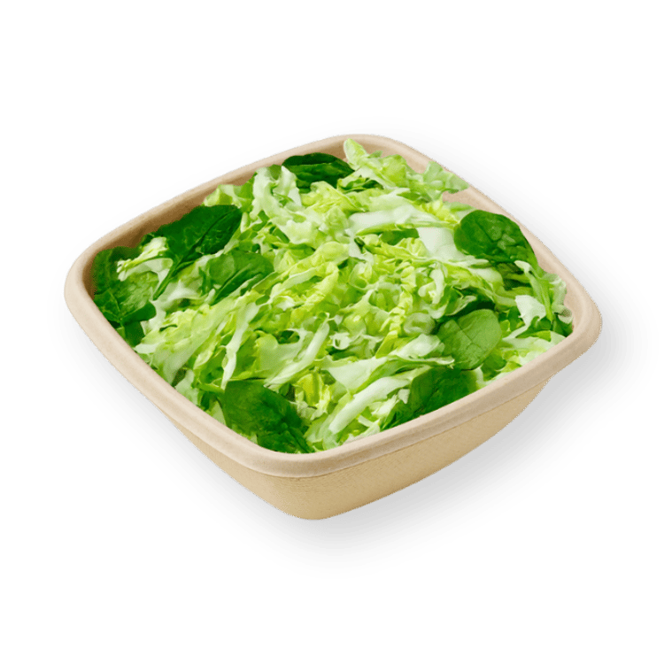 Shredded Cabbage and Spinach