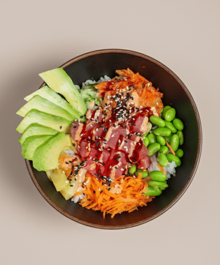 Tuna Poke Bowl (Gluten-free version)