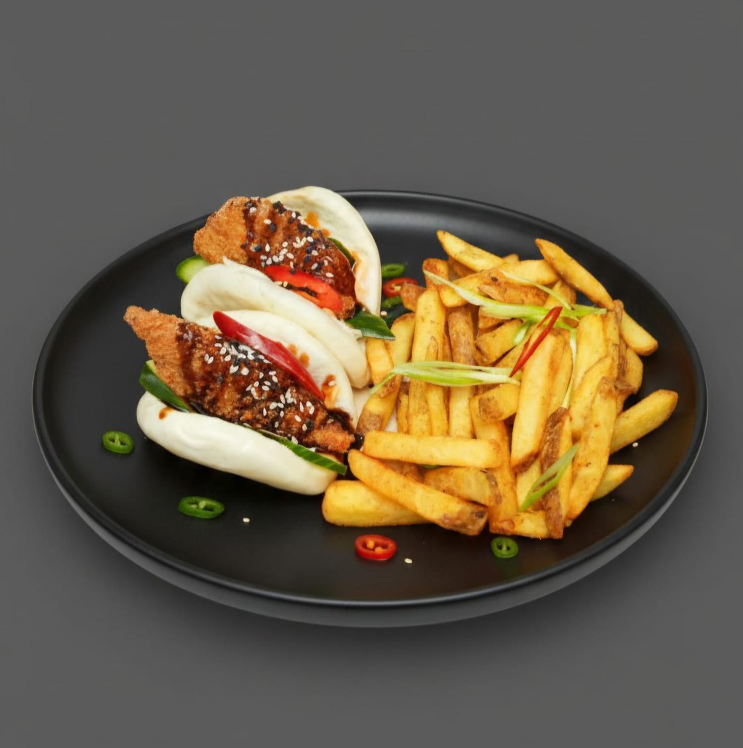 Chicken Bao Bun
