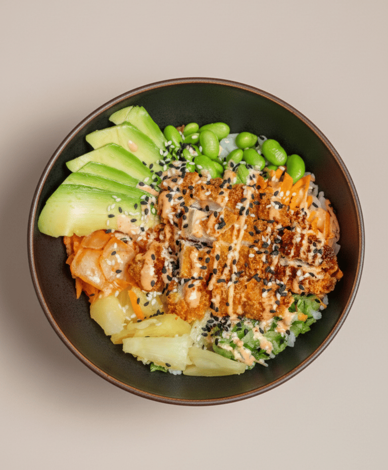 Fried Chicken Poke