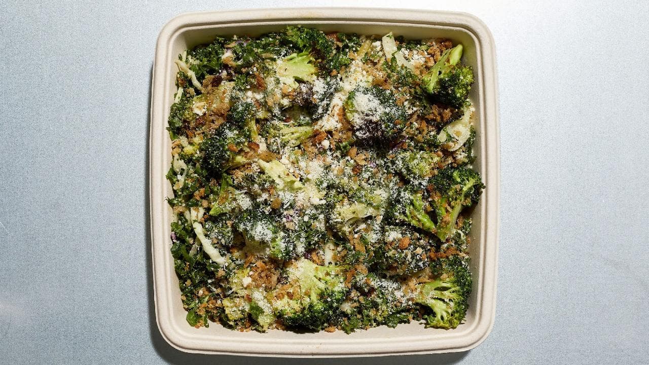 Broccoli Caesar [Serves 6-8]