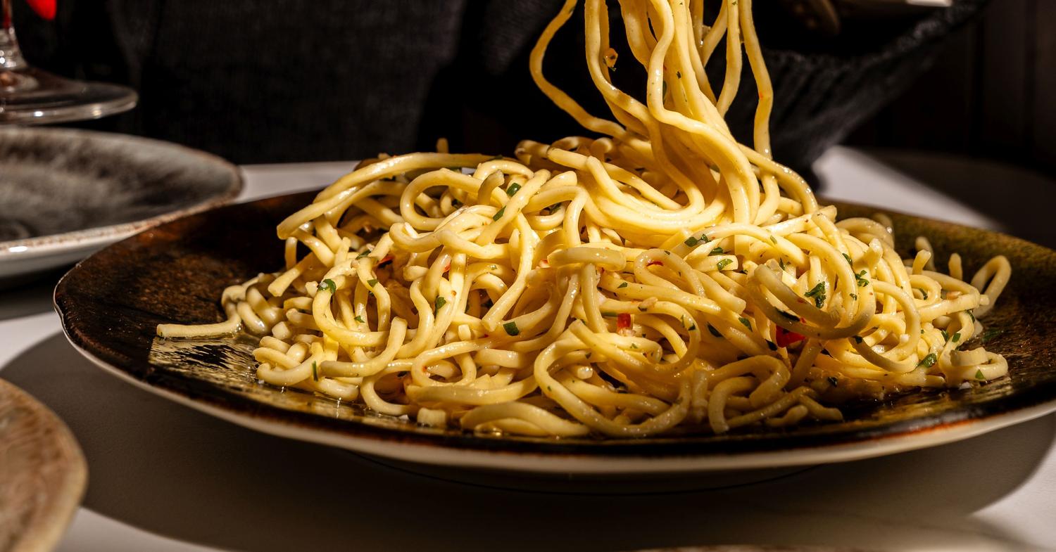Garlic & Chilli Spaghetti